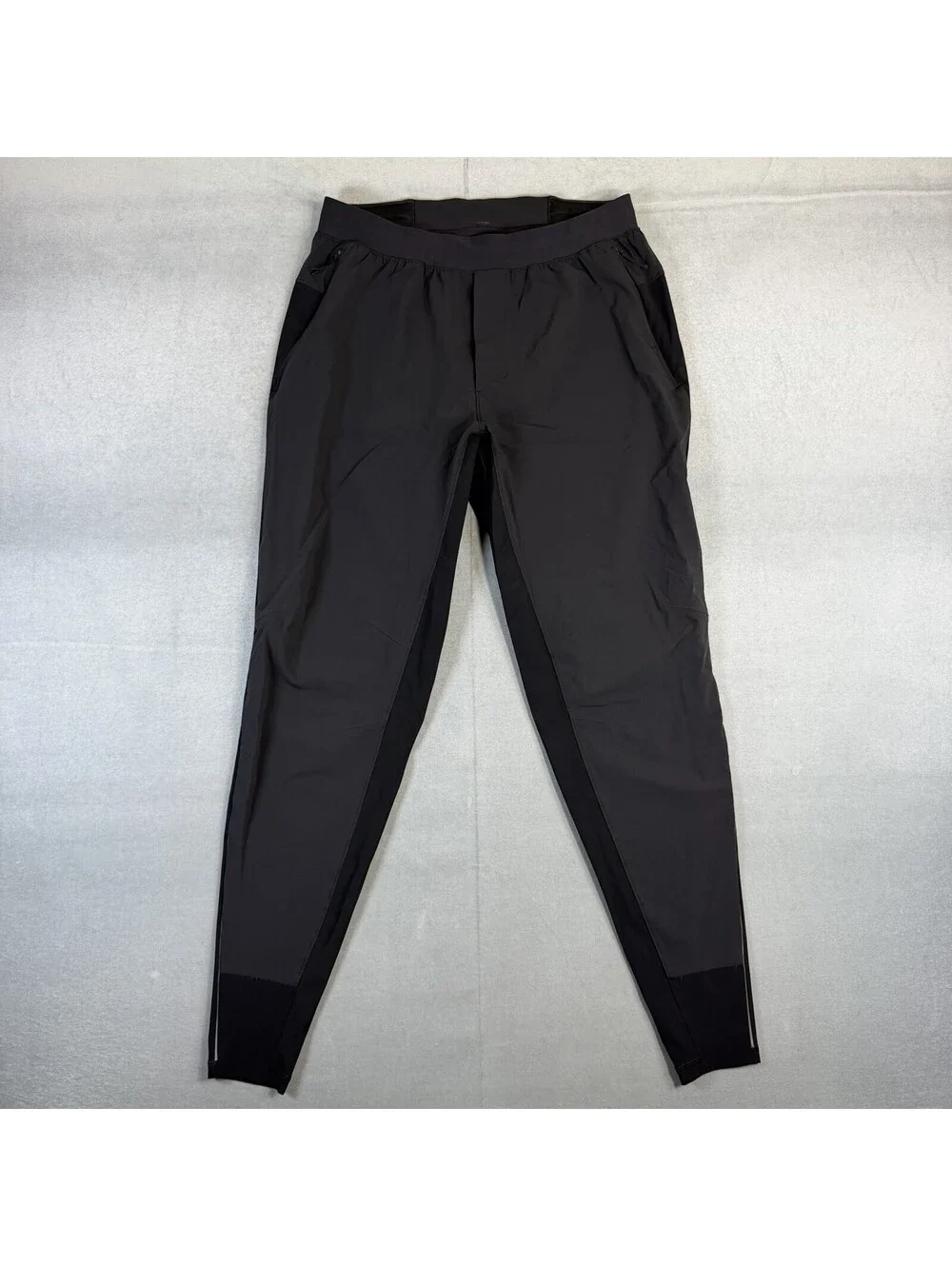 Lululemon Surge Hybrid Pants Mens Medium Black Tapered Joggers Training Running